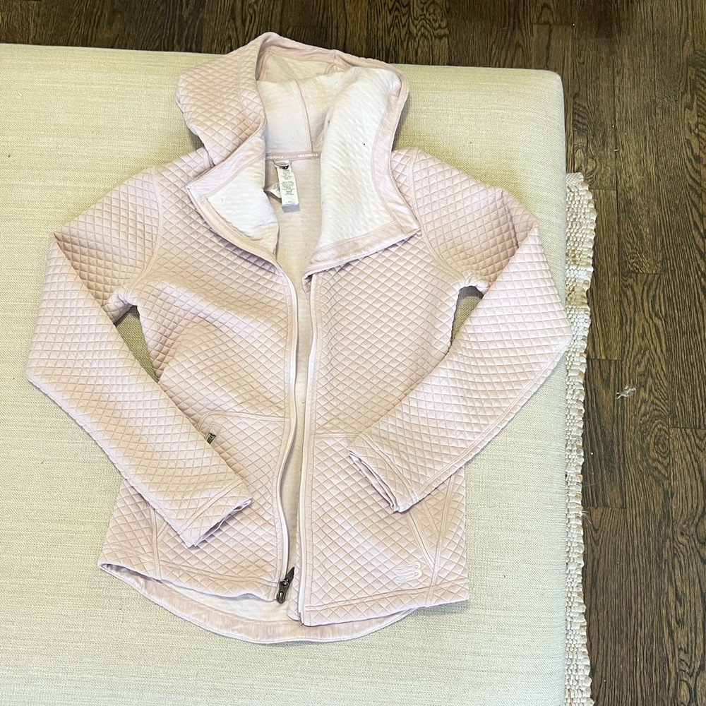 New Balance Heatloft Medium Quilted Pink Jacket